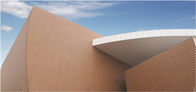 Klassische Terrakotta-Kaltfassade, anti- UVgebäude-Fassaden-Materialien 