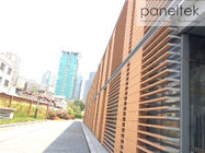 China Kaltfassade-Keramikziegel-Fassaden-Umhüllung für das Errichten der Außenwand Firma