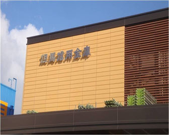 China Kundenspezifisches Endkeramische Terrakotta-Fassaden-Umhüllungs-Materialien für Architektur Rainscreen usine
