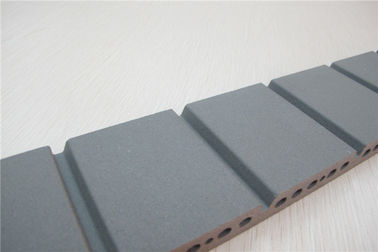 China Grau-Außenwand-Materialien, gerillte externe Wand-Vollenden-Materialien  usine
