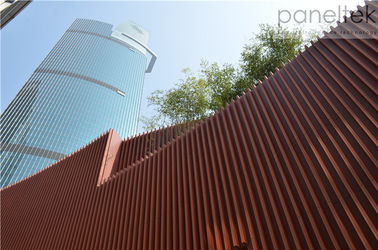 China Architekturterrakotta-Fassade täfelt System-Platten und Stangenbrot-einfache Installation usine