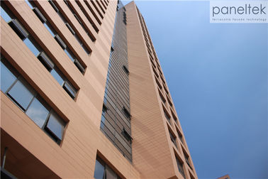 China 18mm 30mm 20mm starke Terrakotta-Umhüllungs-Gebäude-Fassade, Außenumhüllungs-Materialien usine