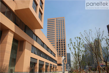 China Errichtende freundliche materielle Terrakotta-Platten Außenwand-Umhüllung Eco usine