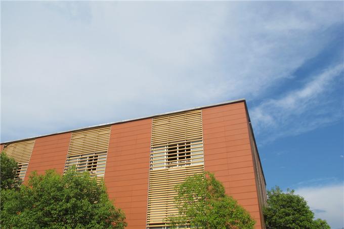 Rainscreen-Fassaden-Terrakotta-Wand deckt beige keramische Platten mit UV-Beständigkeit mit Ziegeln