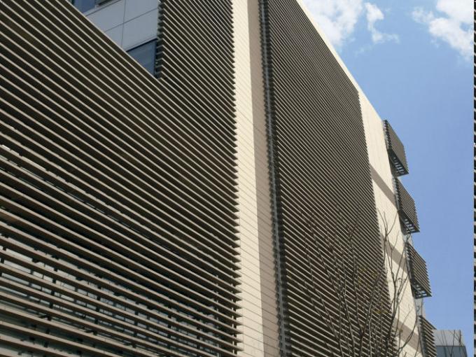 Glasig-glänzende Terrakotta, die maximale 1800mm Länge der Außenumhüllungs-für Fassaden-Wand aufbaut