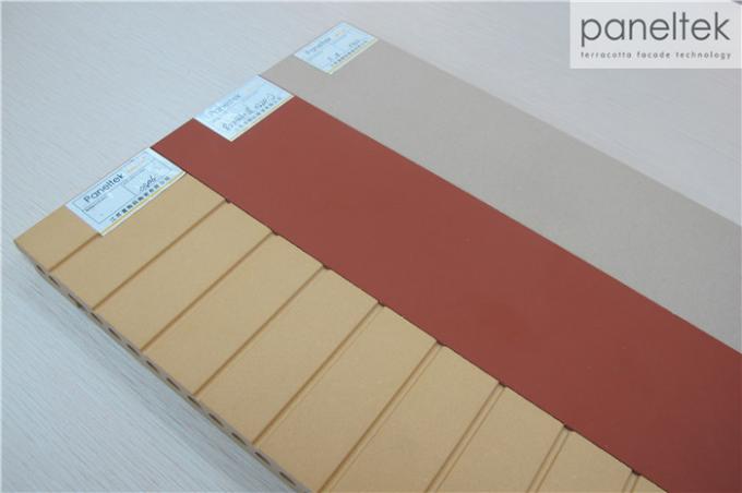 Farbkombinations-Terrakotta-Fassaden-Platten für das Errichten von Außenwand Dekoration