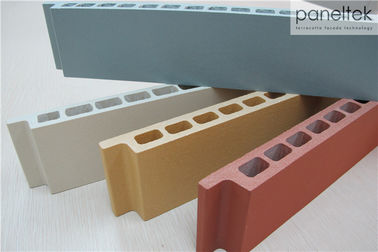 China 30mm Stärke-Terrakotta Rainscreen-Umhüllung für errichtende Fassaden-Materialien usine